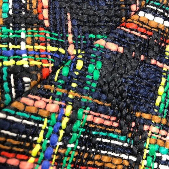 🆕 Zara Women's Blue Multi Tweed‎ Spring/Summer Skirt Size Medium - Picture 5 of 5